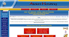 Desktop Screenshot of alden-jsp-hosting.com