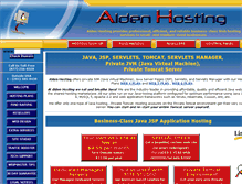 Tablet Screenshot of alden-jsp-hosting.com